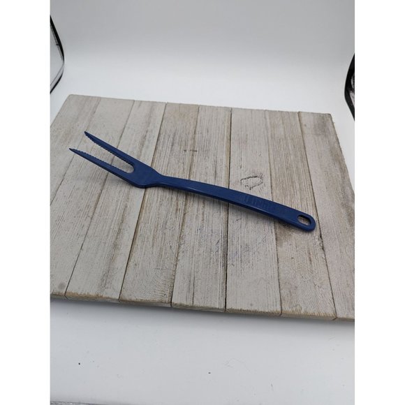 Ultratemp Robinson Blue Meat Fork 11 1/2" USA Vintage 2103 - Picture 1 of 7